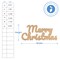 Script Wood “Merry Christmas" Cutout, From 12"- 22" | Woodpeckers
